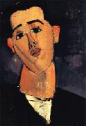 Amedeo Modigliani Portrait of Juan Gris Norge oil painting reproduction